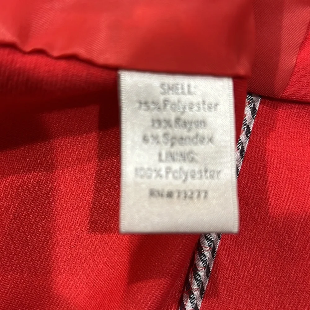 LC Lauren Conrad, Red Blazer, Large - Picture 6 of 7